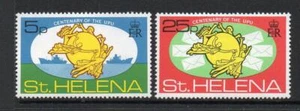 ST HELENA MNH 1974 SG301-302 CENTENARIO DE UPU - Imagen 1 de 1