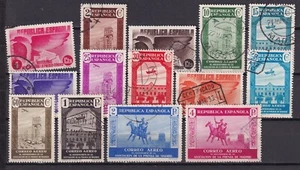 REPÚBLICA 1936. ASOCIACIÓN PRENSA MADRID. SERIE CORTA USADA. VER. - Imagen 1 de 1