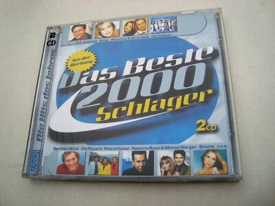 Various 2CD-Album: Das Beste 2000 Deutscher Schlager  - Die Hits des Jahres - Bild 1 von 3