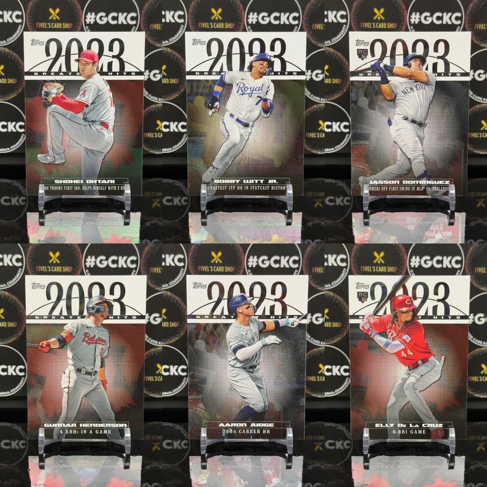 2024 Topps Series 1 2023 Greatest Hits Inserts - RC and Vets - You Pick Singles - Image 1 of 1