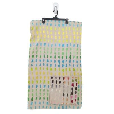 Scion Dash Sample Fabric Brown 4 Swatches Embroidered Upholstery Pillows 39 x 24 - Image 1 of 4