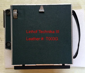 Linhof Technika III scocca ricambio similpelle pretagliata autoadesiva! - Foto 1 di 7