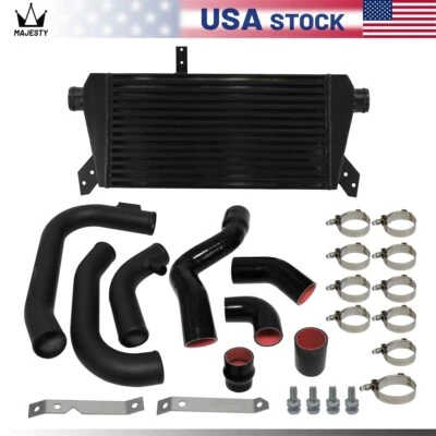 Front Mount Intercooler+Pipe Kit For Audi A4 1.8T Turbo B6 Quattro 2002-2006 BK - Image 1 of 4