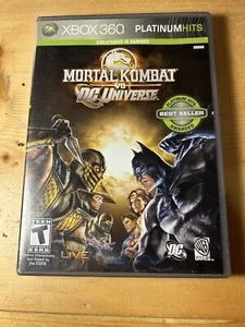 Mortal Kombat vs. DC Universe (Xbox 360, 2008) Ships Free !! - Picture 1 of 4