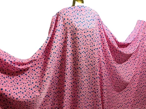 NUEVO L/Peso Suave Poliéster Estampado con Manchas Vestido/Tela Artesanal ENVÍO GRATUITO - Imagen 1 de 7
