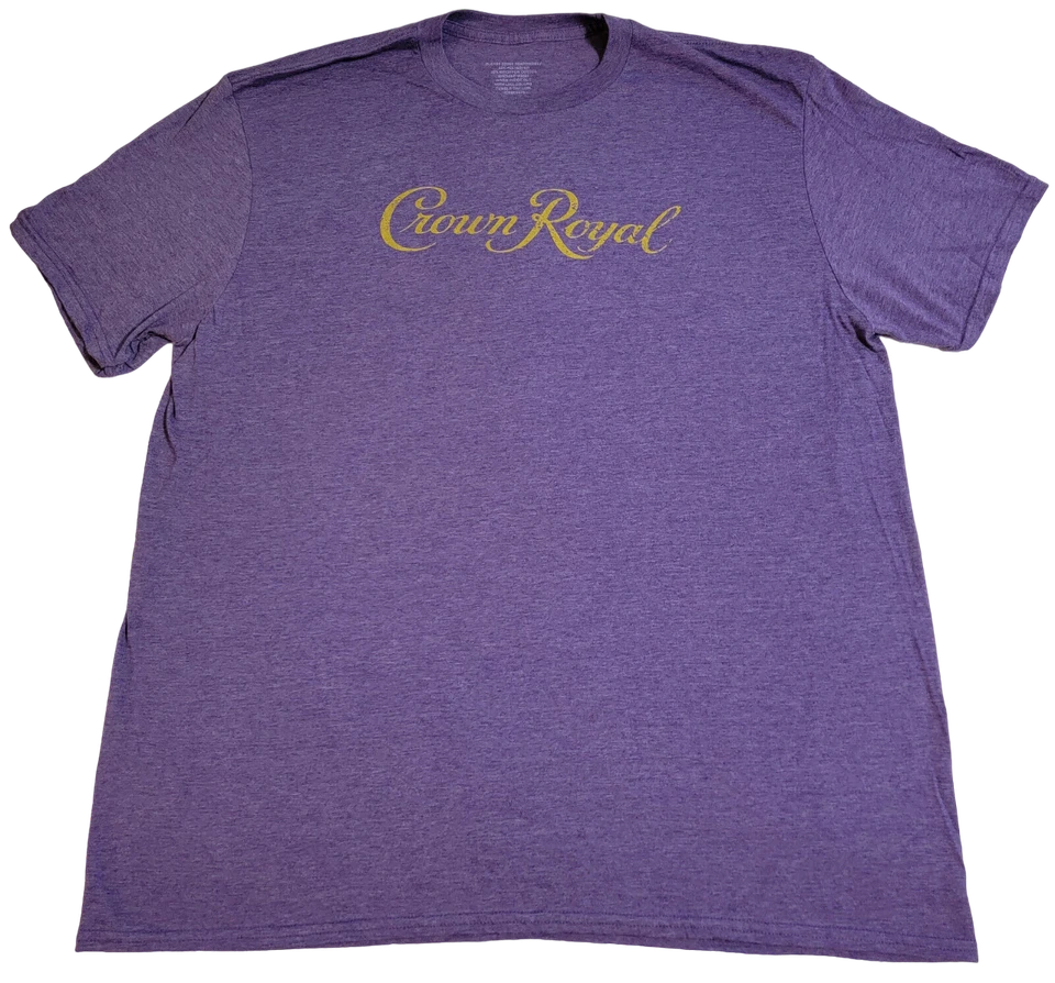 ¡Camiseta oficial Crown Royal púrpura! (Adulto Grande) Foto 1 de 3