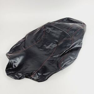 Harley Davidson Seat Cover Black / Red Stitching 2008-2020 COVER ONLY 52320-11