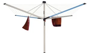 Blome Stendibiancheria Duomatic 45 Blu Cielo, Stendibiancheria, incl. Manicotto da Pavimento - Foto 1 di 4