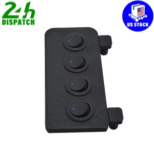 Panel de interruptores LED AZUL 1999-2007 para Chevrolet Silverado Chevy palanca 4 interruptores - Imagen 1 de 7