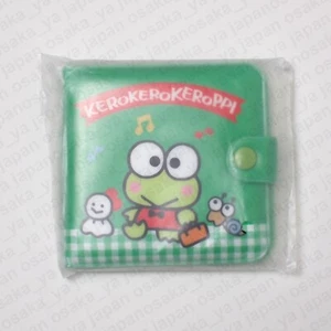 Cartera Vinilo Kero Keroppi Sanrio Original Niño Niño Niño NUEVO JAPÓN - Imagen 1 de 7