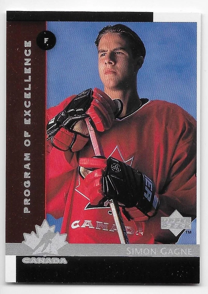 97/98 UPPER DECK ROOKIES RC Simon Gagne #411 - Image 1 of 1
