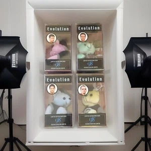 Vintage Boy Band 98 Degrees Limited Edition Rare Bears Evolution Complete New - Picture 1 of 3