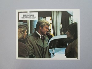 ROBERT REDFORD BARBRA STREISAND ""NOS PLUS..."" (THE WAY WE WERE) LOBBY CARD LB1