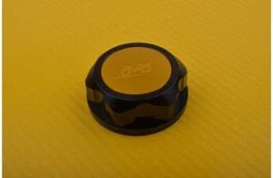 Black-Gold Steering Stem Nut HONDA CB-600 F HORNET 2005-2006 - Picture 1 of 4