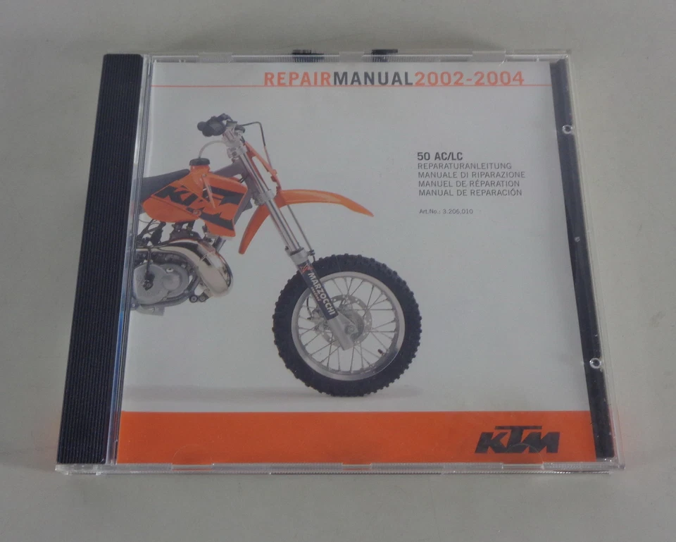 Manual De Taller KTM 50 AC / LC Años 2002 - 2004 - Imagen 1 de 1