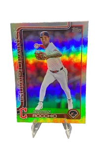 2025 Topps Series 1 Brayan Rocchio foil - Picture 1 of 2