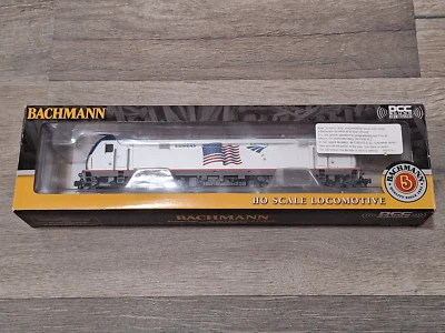 ⭐ NEW BACHMANN 667404 DCC & SOUND HO SCALE AMTRAK SIEMENS ACS-64 LOCOMOTIVE ⭐ - Image 1 of 4