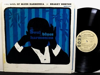 SHAKEY HORTON The Soul Of Blues Harmonica LP ARGO DJLP4037 MONO DG DJ PROMO 1964 Foto 1 de 2