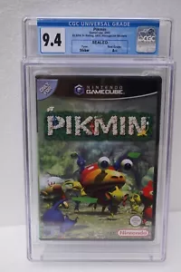 CGC 9.4 A++ Pikmin (GameCube, 2002) variante PAL Portugeuse - nuovo - sigillato - RARO - Foto 1 di 15