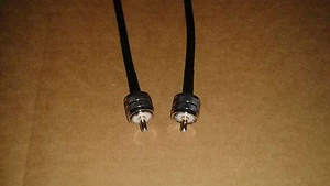 25 FT     RG-8X   CB  Ham Radio  PL259 UHF to PL259 UHF 50 ohm  coax cable  - Picture 1 of 2