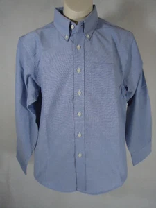 George Boy's Long Sleeve Dress Shirt - Size Medium (8H) - Blue - Picture 1 of 8
