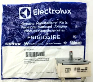 ✅Interruptor quemador elemento estufa Frigidaire 316436001 OEM - Imagen 1 de 3