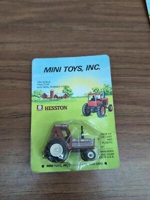 1/64 Mini Toys Hesston 130-90 Tractor With Duals - Image 1 of 2