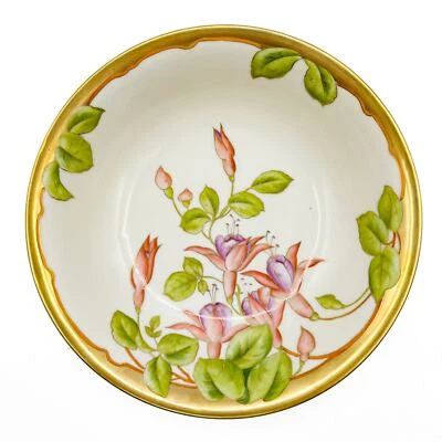 Antiguo cuenco para servir de porcelana pintado a mano PT Bavaria 2919 bávaro c1907-1927  Foto 1 de 4