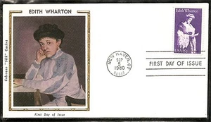 US Scott #1832 Edith Wharton FDC.Colorano Silk Cachet. - Picture 1 of 1
