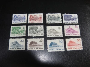 SFSTAMPS CHINA PRC Scott 574-585 R11 Revolutionary Landscape Set de 12 MNH 1961 - Imagen 1 de 1