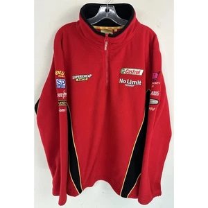 OFFICIAL Supercheap Auto Men's Size XL Holden Racing Fleece Jacket Quarter Zip - Picture 1 of 7
