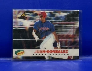 1997 Pinnacle Denny's Holograms #12 Juan Gonzalez Texas Rangers BASEBALL Card - Picture 1 of 2