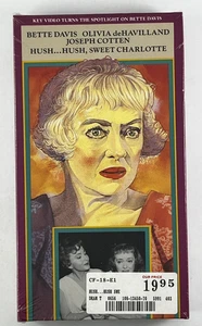 Vintage VHS - Hush Hush Sweet Charlotte Sealed Bette Davis Cult Film - Picture 1 of 5