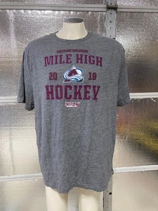 Colorado Avalanche Shirt - Mens XXL - 2019 Stanley Cup Playoffs - Fanatics - Picture 1 of 6