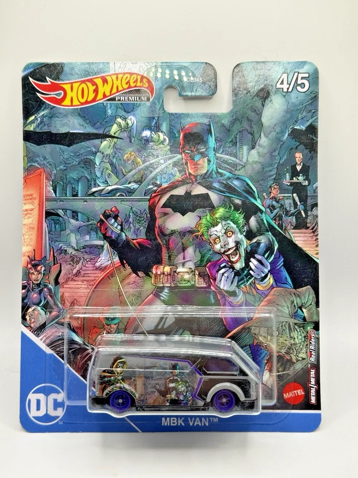 Hot Wheels Premium DC Comics MBK Van - 1:64 Diecast Car - Image 1 of 4