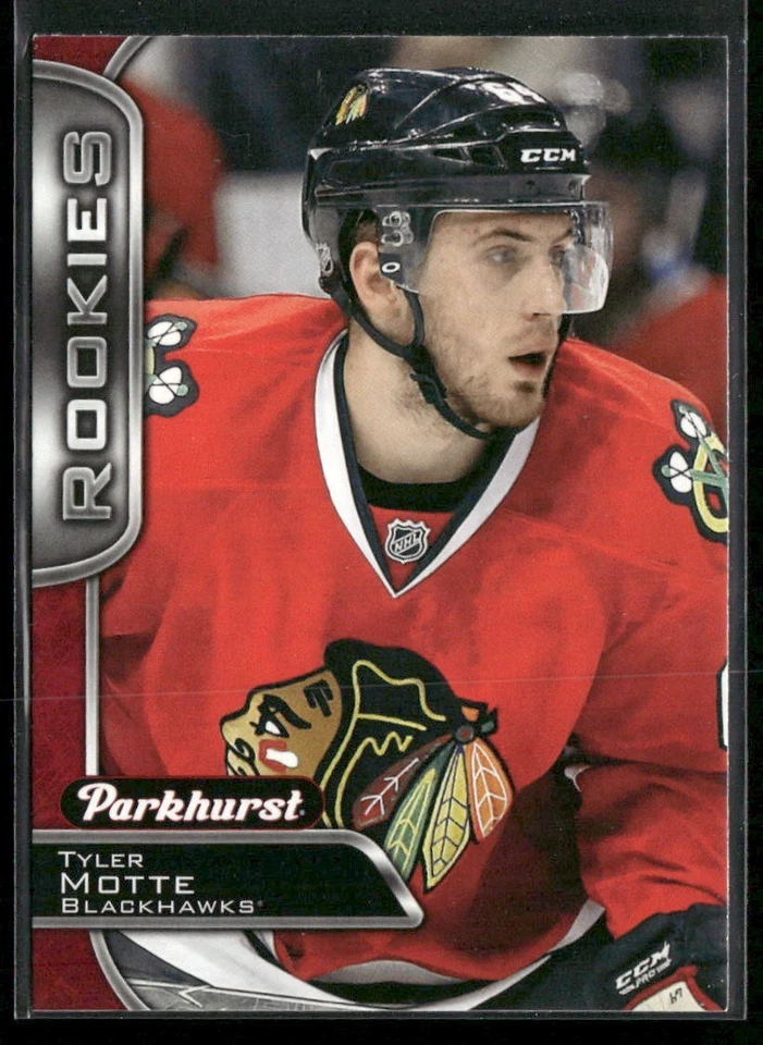 2016-17 UD Parkhurst Rookie Red Parallel SSP #371 Tyler Motte - Image 1 of 2