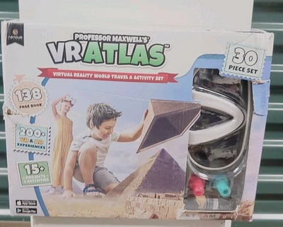 Professor Maxwell's VR Atlas Virtual Reality Kids Science Kit & Book Interactive - Image 1 of 4