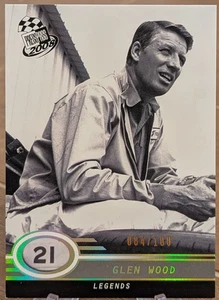 2004 Press Pass Legends Holo Gold SP 84/100 Glen Wood - Picture 1 of 1