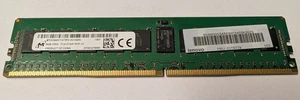 1 x 8GB DDR4 Server Workstation Micron Ram 1Rx4 PC4-2133P not for standard PC - Picture 1 of 2