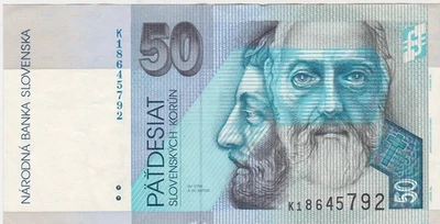 Slovakia 50 korun 2002 aXF - Image 1 of 2