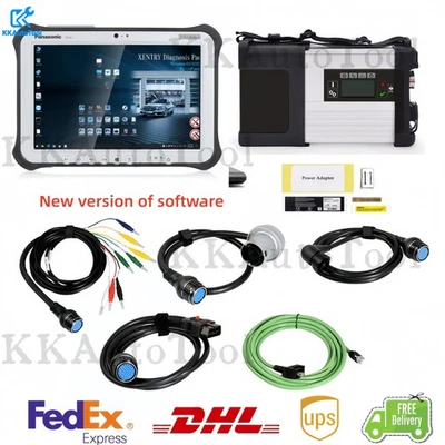 V2025.09 DOIP MB SD C5 Estrella Diagnóstico con WIFI para Coches y Camiones Con Tableta Foto 1 de 4