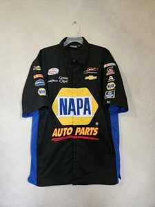 Napa Auto Parts Pit Crew Shirt Mens Large - Picture 1 of 8