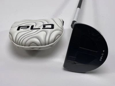 Ping PLD Milled Oslo 4 Matte Black Putter 35" Black Dot Mens RH HC NEW - Image 1 of 4