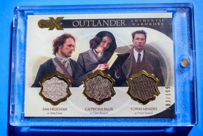 2019 Outlander CZX Jamie Claire Frank TRIPLE Wardrobe Heughan Balfe Menzies TW7 - Image 1 of 2