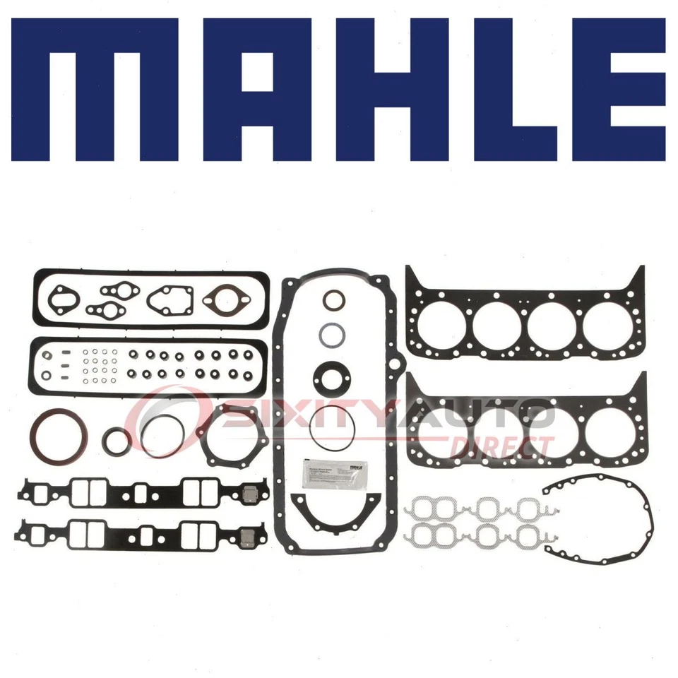 MAHLE Gasket Set for 1991-1992 Cadillac Brougham 5.0L V8 - Engine Gaskets yv Foto 1 de 4