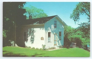 Cartolina Primo asilo negli Stati Uniti Grounds of Octagon House Watertown Wisconsin - Foto 1 di 2