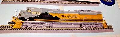 American Flyer 6-48175 LEGACY SD70ACe RIO GRANDE U.P. Diesel CAB #1870 / S Gauge - Image 1 of 4