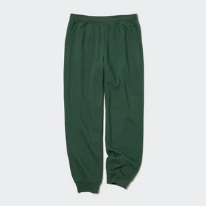 Nuevos pantalones deportivos Uniqlo de mezcla de algodón $40 cómodos minimalistas - verdes - talla M - Imagen 1 de 1