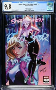 Spider-Gwen The Ghost-Spider #1 CGC 9.8 J Scott Campbell Cubierta Edición Variante - Imagen 1 de 2