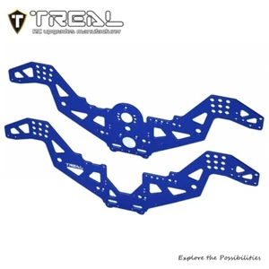 Losi MINI LMT Treal bearbeitetes Aluminium-Chassis-Set - blau - Bild 1 von 1